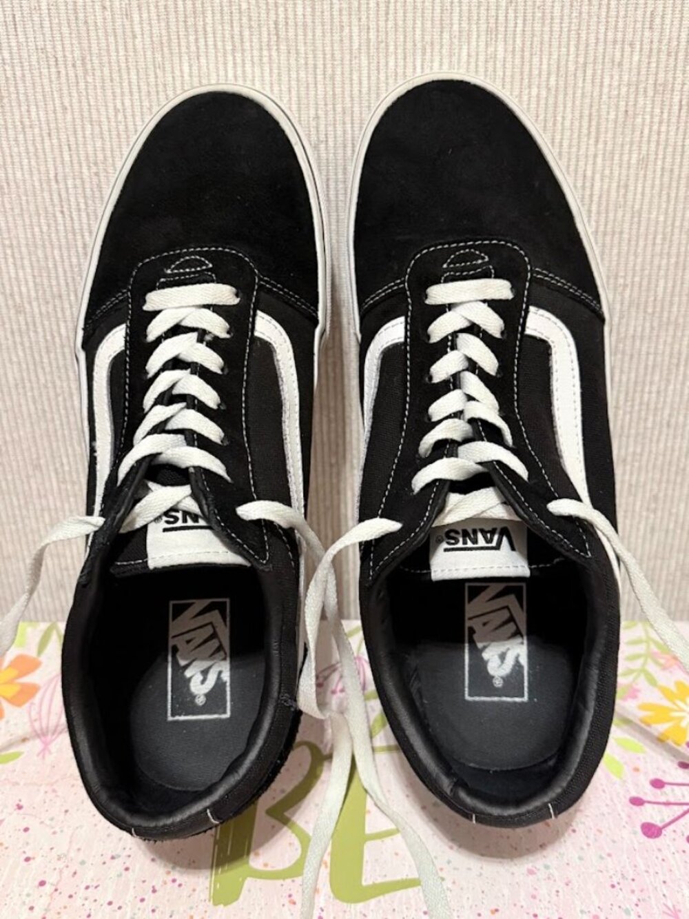 Men's Black suede Vans